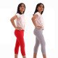 Pamkids Trendy Twins: 2-Pack Girls' Leggings for Style and Comfort | Urban Chic Trendsetting Fashion Perfect for Playtime, Parties, and Everyday Elegance!